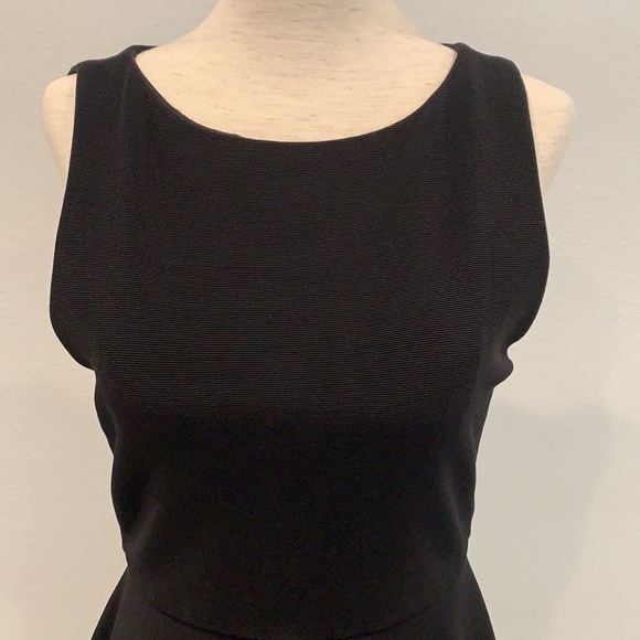 HP 🎉Alice and Olivia Black Fit and Flare Dress - Picture 3 of 8